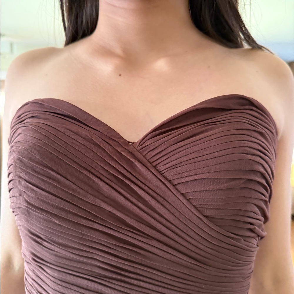 Elegant Brown Evening Gown - Picture 9 of 9